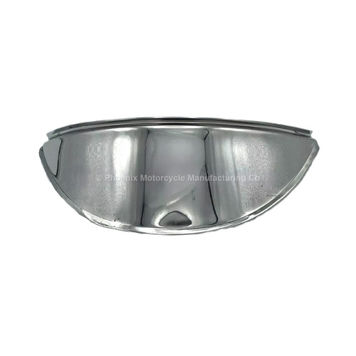 Chrome headlamp shade - headlamp,
