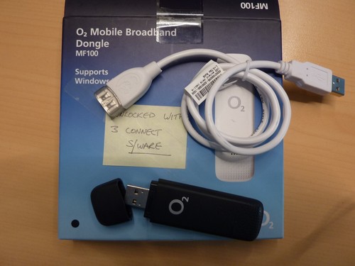 Mobile broadband dongle - o2,
