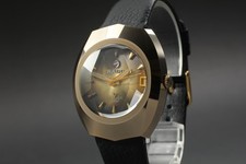 [Near MINT] Vintage RADO Balboa V Great Gold Plated Date Men's Automatic Watch