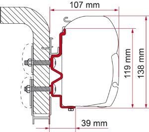 Fiamma f45 adapter kit - f45,