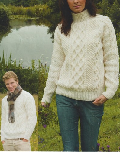 Lady mens aran double - lady's,