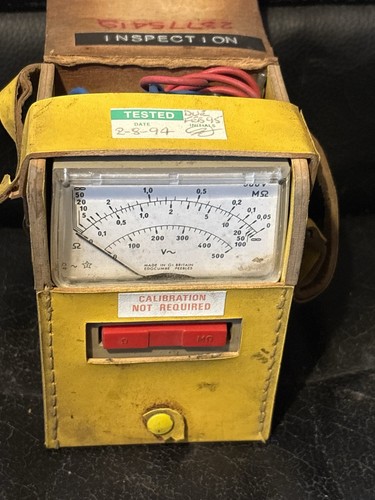 Vintage metrohm insulation - vintage,
