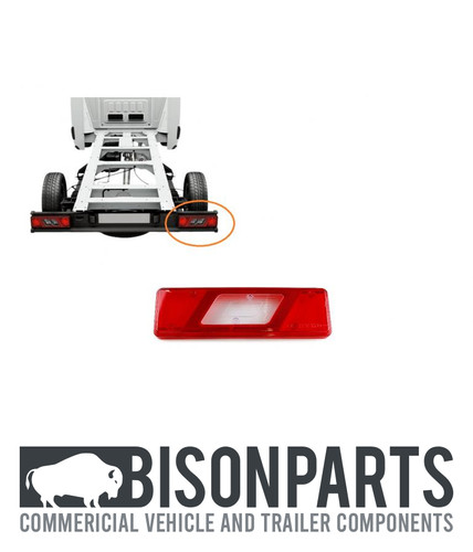 Rear tail light lamp lens - rear,