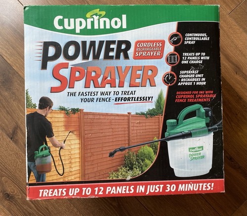 Cuprinol cordless power - cordless, fence