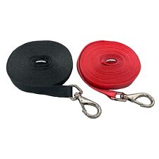 Dog Training Lead 10ft - 100ft Long Strong Tracking Leash Recall Line UK Made