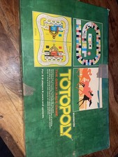 Totopoly 1972 Vintage Board