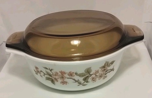 Vintage cherry blossom pyrex - cherry,