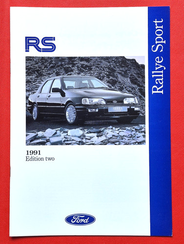 1991 ford brochure sierra - brochure,