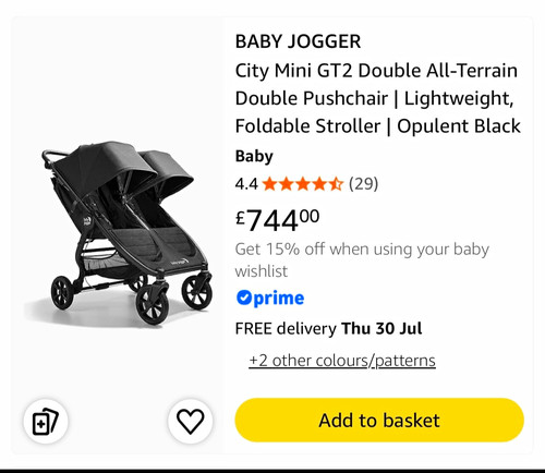 Baby jogger city - baby, mini