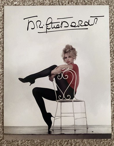 Brigitte bardot signed - brigitte,