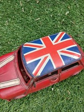 Mini Cooper Vintage Style Tin