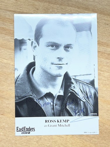 Hand signed eastenders cast - hand,