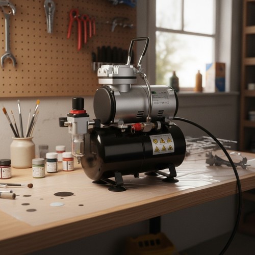 Airbrush mini compressor - airbrush,