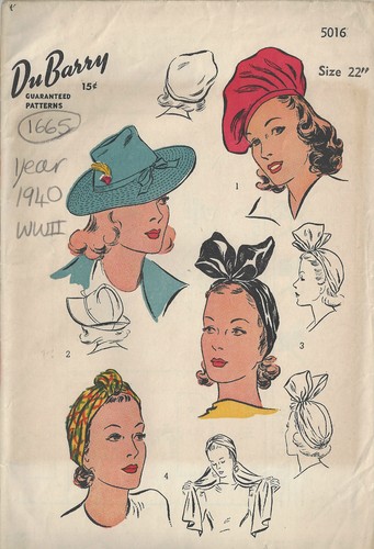 1940 ww2 vintage sewing - 1940,