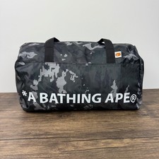 BAPE DIGITAL CAMO DUFFLE BAG