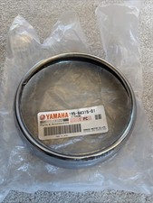Genuine Official YAMAHA FS1E HEADLAMP RIM DX Moped Cover Chrome Bezel