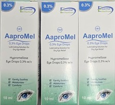 3 x Lubricating Eye Drops