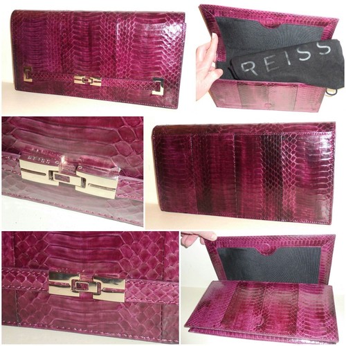 Reiss berry python - reiss, leather