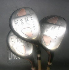 Set of 3 Snake Eyes Quick Strike II Woods Regular Graphite Shafts Lamkin Grips