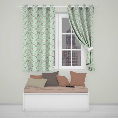 Blackout eyelet curtains - eyelet,