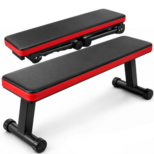 Flat weight bench heavy - bench, duty