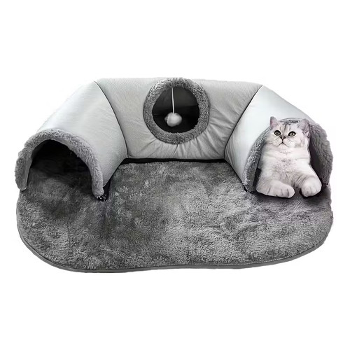 Cozy cat tunnel bed - cozy,