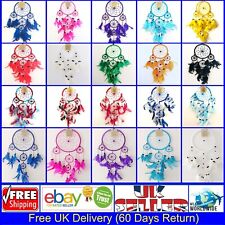 Boho Dream Catcher with Feathers | Handmade Wall Hanging | Spiritual Home Decor