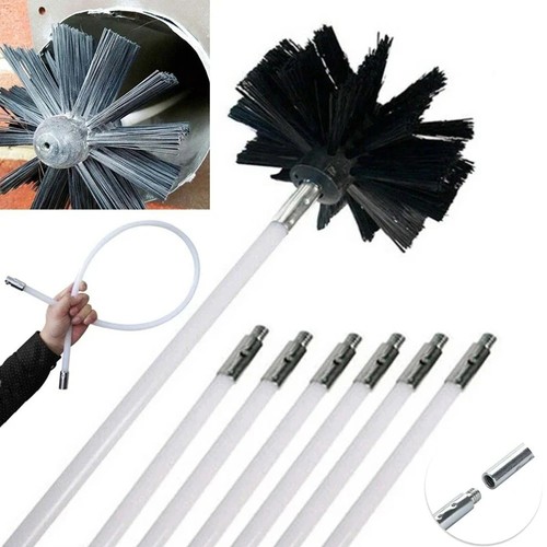 Flexible chimney sweep set - chimney,