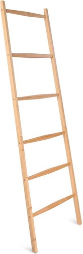 Wooden towel ladder rack - wooden,