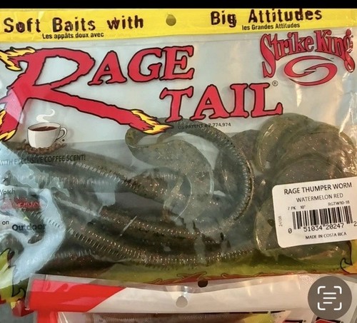 Strike king rage tail - strike, fake