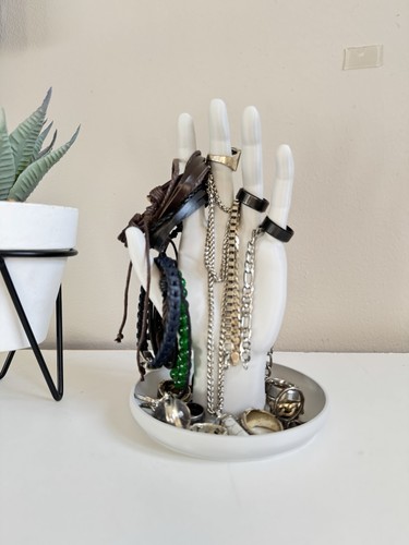 Jewellery display hand stand - display,