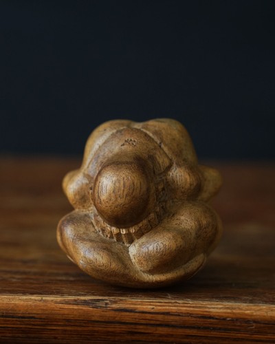 Hand carved wooden - hand, weeping