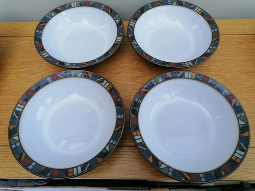 Denby marrakesh cereal soup - 4x,