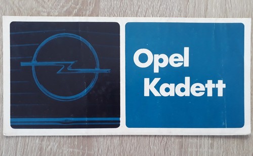 Opel kadett brochure - c, c.1974