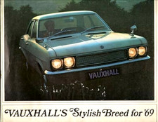 Vauxhall Range 1968-1969 UK Brochure Viva Victor Ventora Cresta Viscount FAIR