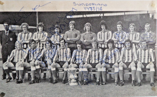 Sunderland autographed - sunderland,