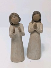 Willow Tree Sisters by Heart, Sculpted Hand-Painted Figures 2000 Susan Lordi...