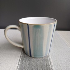 Denby Blue Stripes Mug Coffee