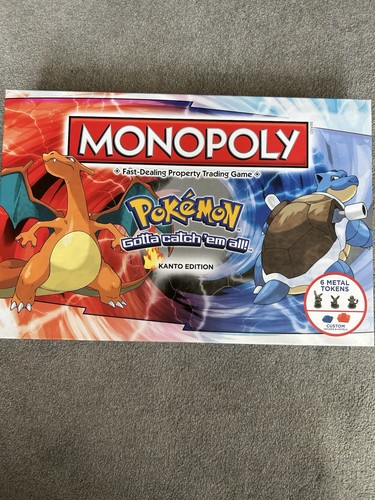 Pokemon monopoly kanto edition - pokemon,