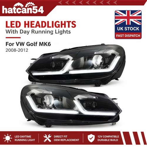 Led headlights with day - led,