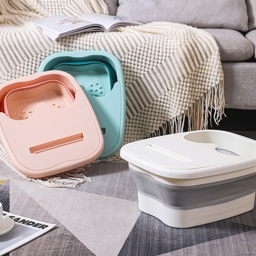 Foldable foot soak tub massage - foldable,