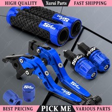 For SUZUKI SV650/S 1999-2009 Motorcycle Brake Clutch Lever Handle Grip End Sets