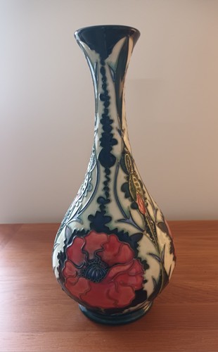 Moorcroft poppy thistle tall - poppy,