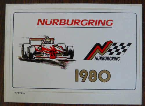 Nürburgring 1980 original