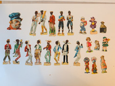 23 Antique Scraps Black Men
