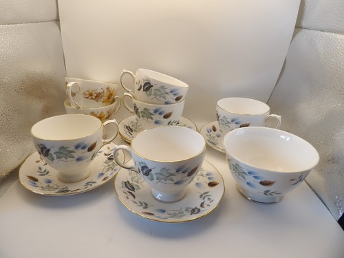 Colclough bone china part tea