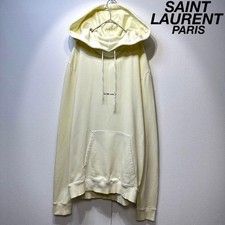 Saint Laurent sweatshirt Center Logo print design pullover hoodie