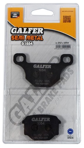 Galfer brake pads rear for - brake,