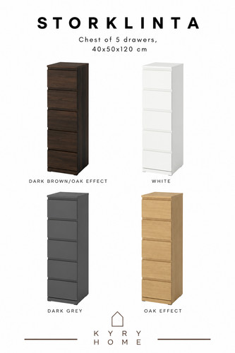 Ikea storklinta chest 5 - chest,