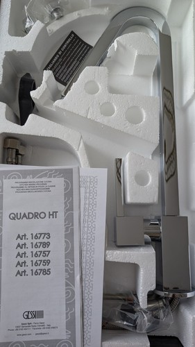 Gessi quadro kitchen tap - gessi,